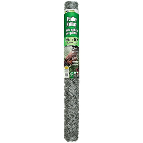 YARDGARD 2 Foot X 25 Foot 2 Inch Mesh Poultry Netting