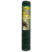 YARDGARD 2 Foot X 25 foot 1 Inch Mesh PVC Coated Poultry Netting