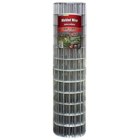YARDGARD 2 Inch By 4 Inch Mesh, 48 Inch by 50 Foot Galvanized Welded Wire Fence
