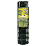 YARDGARD 2 Inch by 3 Inch Mesh, 2 ft by 25 ft 16 Gauge Junior Roll of PVC Coated Welded Wire Fence(Dark Green)