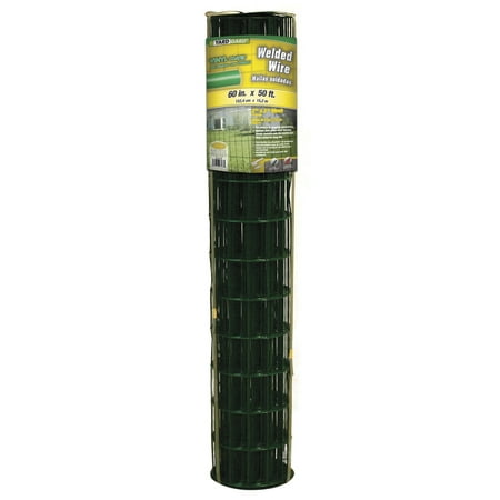 YARDGARD 2 Inch by 3 Inch Mesh, 60 Inch by 50 Foot 16 Gauge PVC Coated Welded Wire Fence