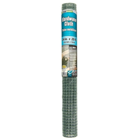 YARDGARD 2’ x 25’ Galvanized Hardware Cloth Netting with Double Coated Rust Resistance