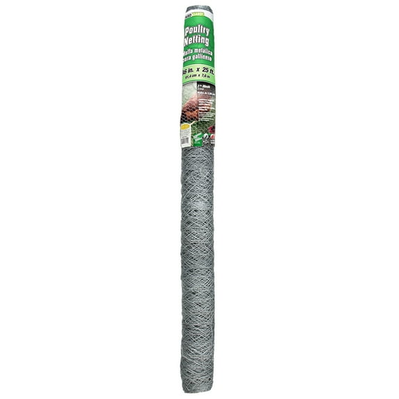 YARDGARD 3 Foot X 25 Foot 2 Inch Mesh Poultry Netting
