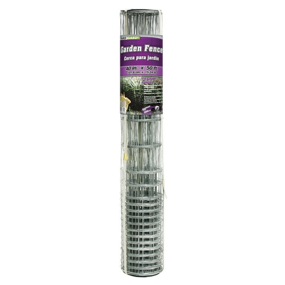YARDGARD 40 Inch by 50 Foot 14 Gauge Rabbit and Small Animal Garden Fence