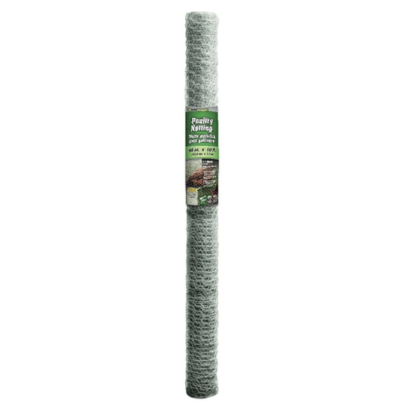 YARDGARD 48 inch by 10 foot 20 Gauge 1 inch Mesh Poultry Netting