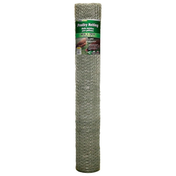 YARDGARD 5 Foot X 150 foot 1 Inch Mesh Poultry Netting