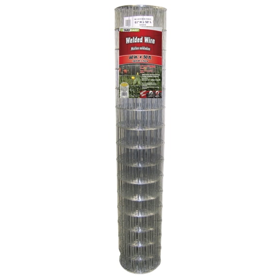 YARDGARD 60 in x 50' Galvanized Welded Mesh Fence