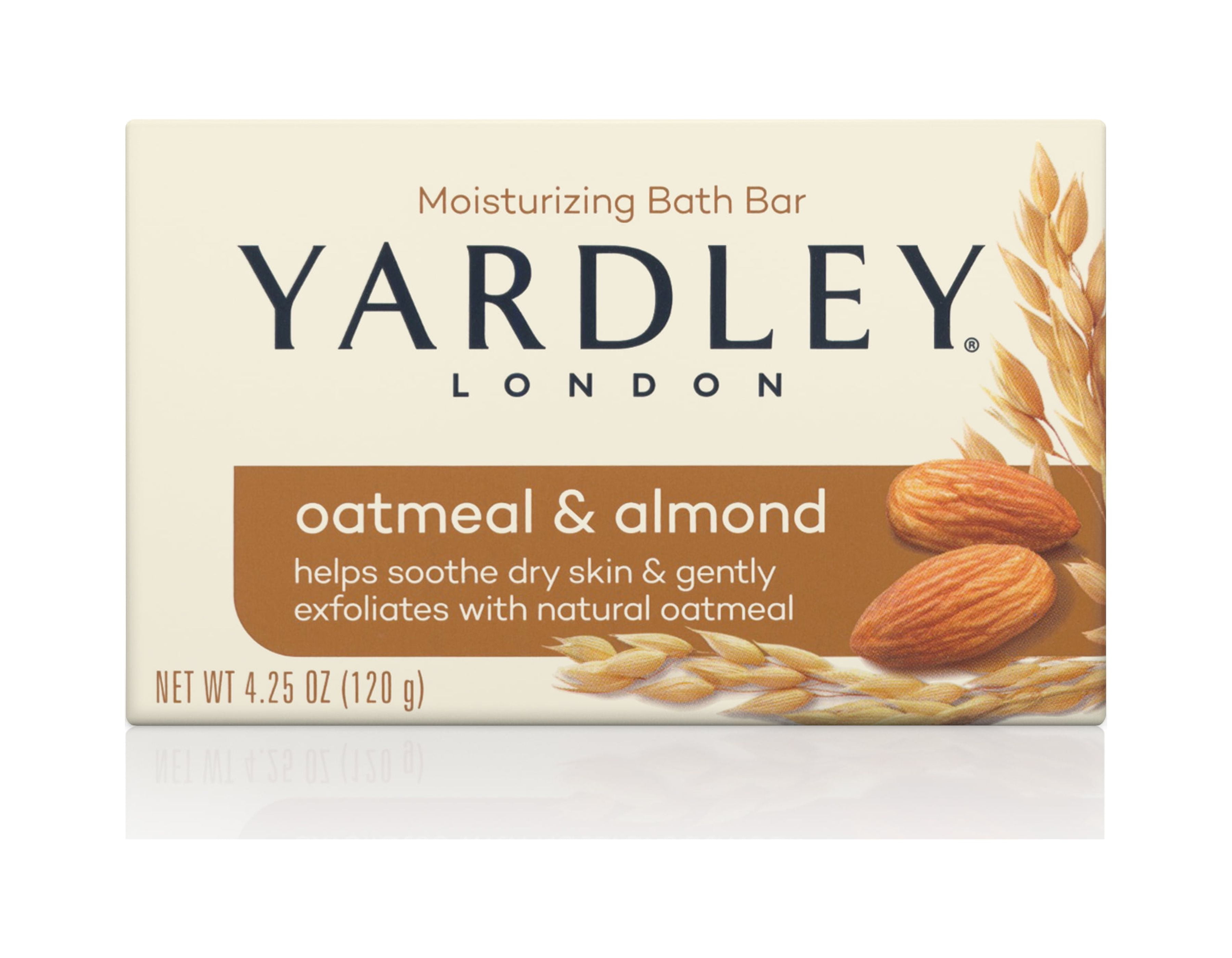 YARDLEY LONDON OATMEAL SOAP, 4.25 oz