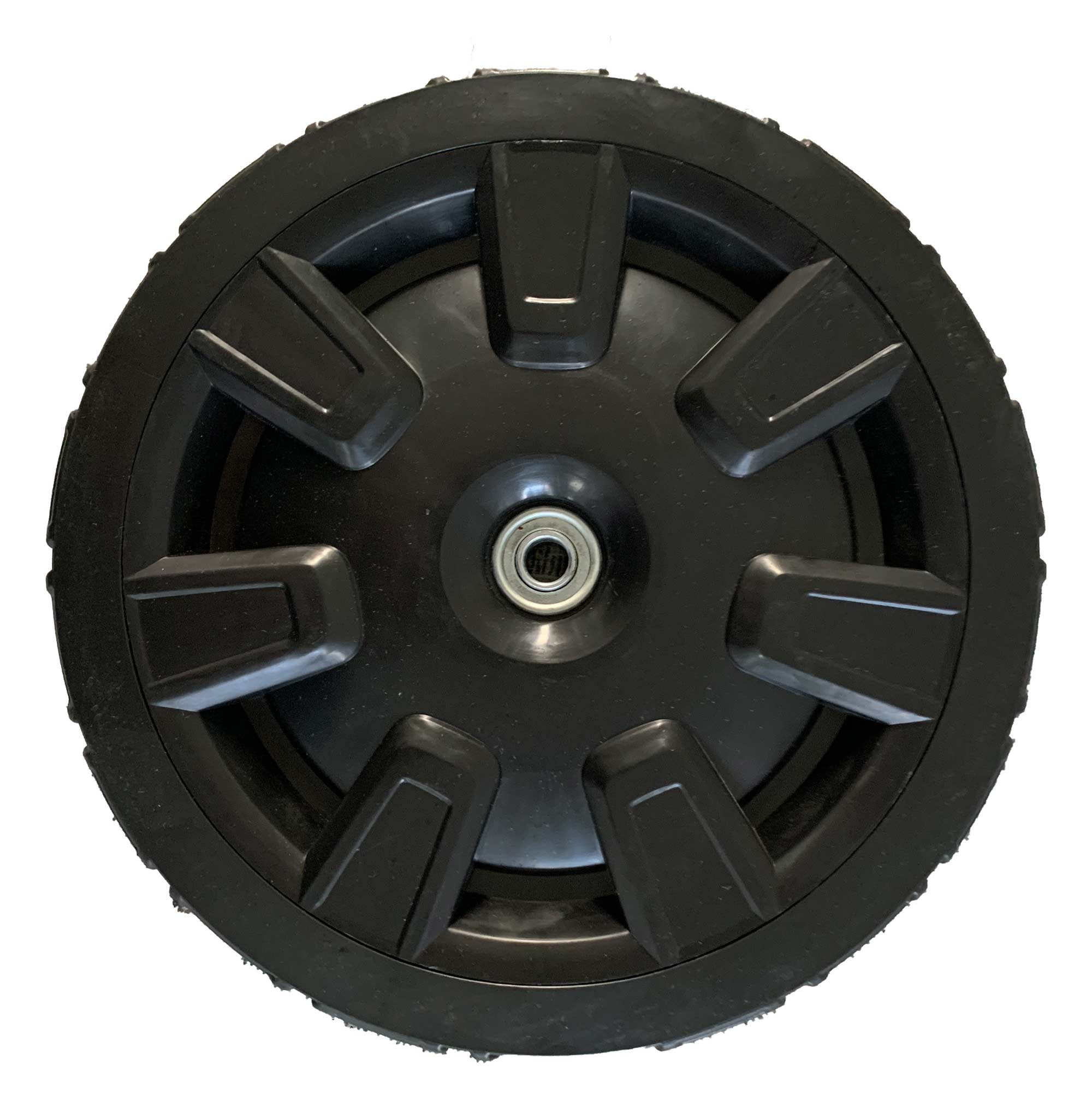 YARDMAX 11in. X 1.6 in. Replacement Free Non Drive Rear Wheel for