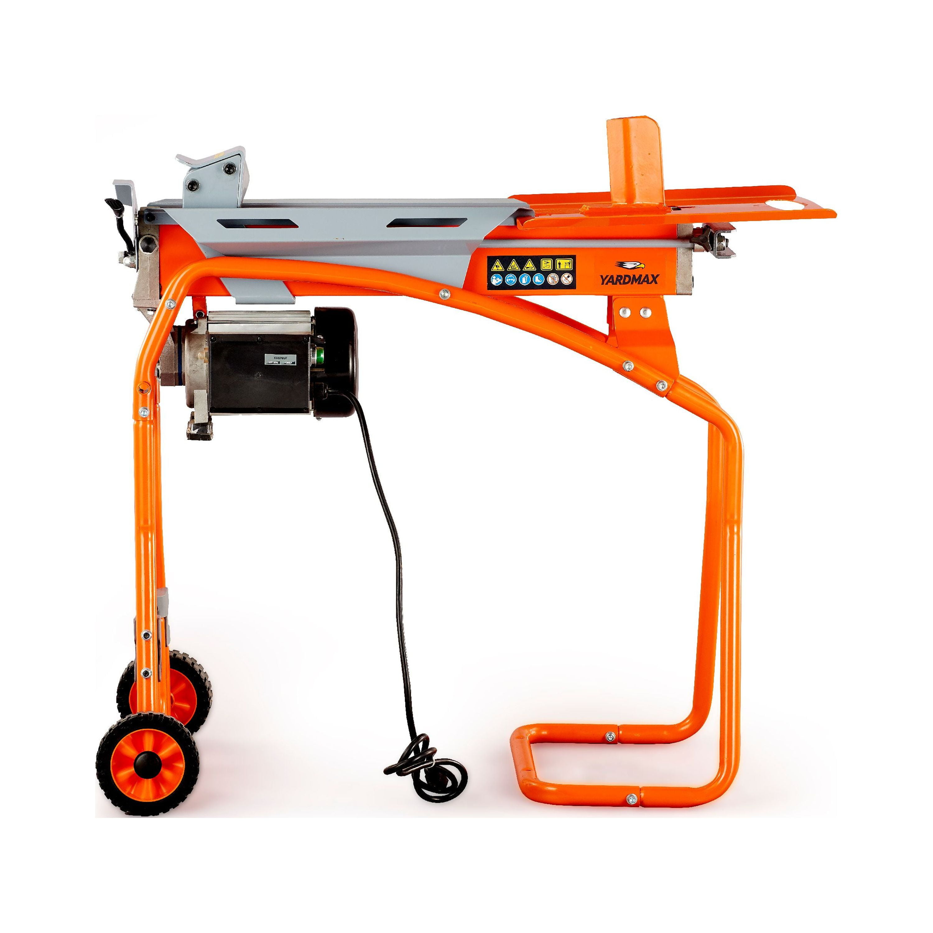 YARDMAX YS0552 5-Ton Electric Log Splitter, with Stand and Log Tray -  Walmart.com