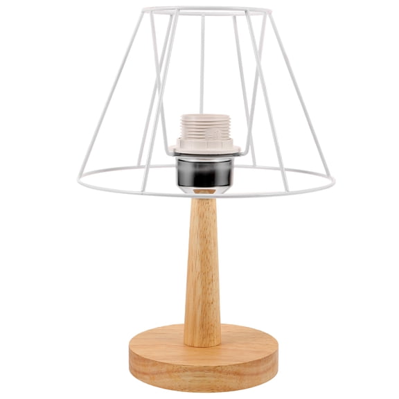 HOOWIFFY Modern Bedside Lamps for Home Decor Light Brown 1Set