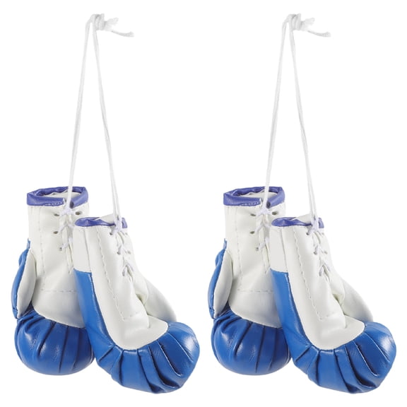 YARNOW 2 Pairs of Mini Boxing Gloves Pendants Punching Gloves Pendants Hanging Decor