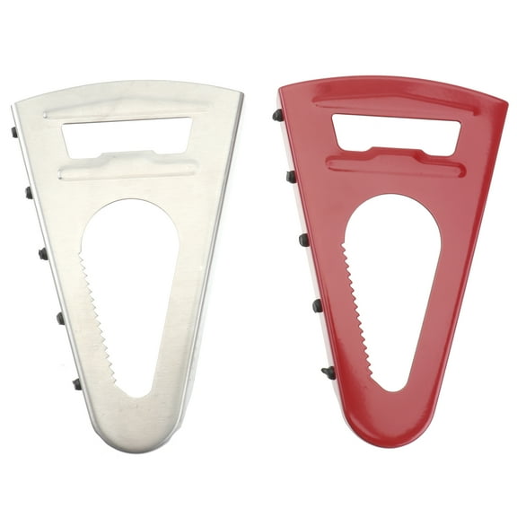 2pcs Multifunction Jar Opener Manual Beer Bottle Opener Kitchen Gadget for Restaurant Home Camping (Iron, Stainless Steel)