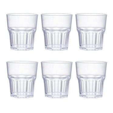 YARNOW 6pcs Whiskey Glasses Tumblers for Beer Cocktails 35ml
