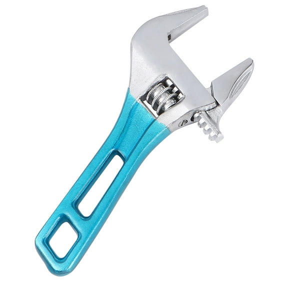 YARNOW Multifunctional Short Handle Wrench Adjustable Spanner Bathroom Monkey Wrench (Maximum Opening 31mm) Random Color