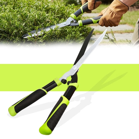 YARTTING Hedge Shears, Hedge Clippers for Trimming Borders, Hedge Trimmer with Sharp Blade, Shears Gardening Tools for Shaping Hedges, Shrubs Bushes