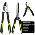 thumbnail image 1 of YARTTING Garden Tool Set Loppers, Hedge Clippers, Garden Shears Gardening Tools with Sharp Steel Blade,3PCS Yard Clipper for Branches, Shrubs & Hedges, 1 of 10