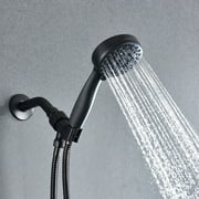 YASINU  Luxury 5 Settings Handheld Shower Head with Massage and Mist Spray Oil Rubbed Bronze Oil Rubbed Bronze Finish