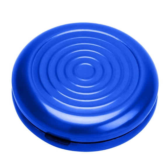 YASONIC 1pc Coin Dispenser Convenient Euro Coin Dispenser Aluminum ABS Wallet Box For Easy Coin Handling 8.4cm X 8.4cm X 2.8cm