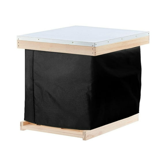YASONIC 1pc Winter Bee Hive Wrap - 2 Layer 600D Oxford Beehive Winter Protection Cover - Windproof Warm Bee Hive Insulation Wrap 18*23.5