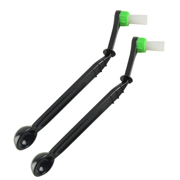 YASONIC Professional Espresso Machine Cleaning Brushes with Removable Heads 2pcs