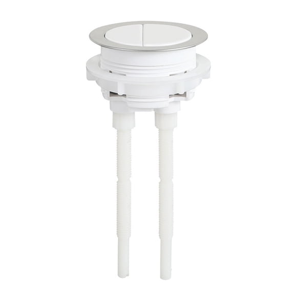 YASONIC Push Button Replacement Toilet Valve Designed for Standard Dual Flush Toilets