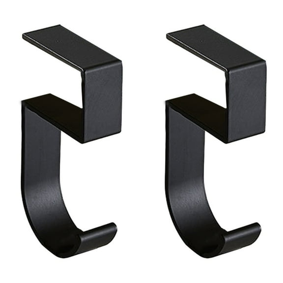YASONIC Sturdy Hanging Hooks for Desks for Hats Bags and Crutches Pack of 2
