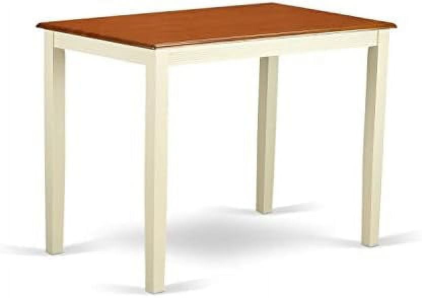YATOAKH Yarmouth Rectangle Counter Height Dining Table 30x48 Inch OAK