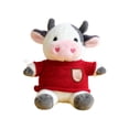 thumbnail image 1 of YATAV Adorable Cow Stuffed Animal with Heart Nose - Pocket-Sized Play - Collectable Fun - Everlasting Companion - Birthday Holiday Gifts 9 Inches(F), 1 of 5