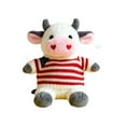 thumbnail image 1 of YATAV Adorable Palm Pals Heart Cow Stuffed Animal - Pocket-Sized Play - Collectable Fun - Everlasting Companion - Birthday Christmas Gifts 9 Inches(G), 1 of 5