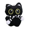 thumbnail image 1 of YATAV Black Cat Plush - 4.7In Christmas Plush Black Cat Stuffed Animals Toy for Kids,Cute Stuffed Cat Plushies Toy,Kawaii Kitten Birthday Christmas Gift(C), 1 of 2