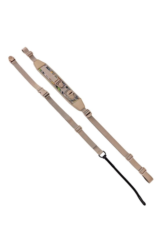 Camouflage Shoulder Strap 35" to 47" Universal Handbag Strap with Ultra-thick Fixed Padded and Dual Balanced Adjustable Buckles Crossbody Strap(Khaki)