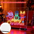 thumbnail image 1 of YATAV LED Note Board with 7 Colors,Light Up Acrylic Dry Erase Board,Lumi Board Led Drawing Board with Invisible Stand Glow Doodle Board Birthday Christmas Gifts,Led Drawing Board(13.8"x10.3"), 1 of 7