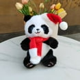 thumbnail image 1 of YATAV Mini Christmas Stuffed Animal Plush Toys Bulk with Santa Hat Tiny Xmas Doll Ornaments Christmas Tree Decor for Party Favors Classroom Prize Stocking Fillers Gift(D), 1 of 3