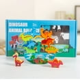 thumbnail image 1 of YATAV Montessori Dinosaur Toys Wooden Stacking Dinosaur Toys Balance Competition Game for Family Ideal Christmas Birthday Gifts Balancing Block Sets(11PC Dinosaur), 1 of 8