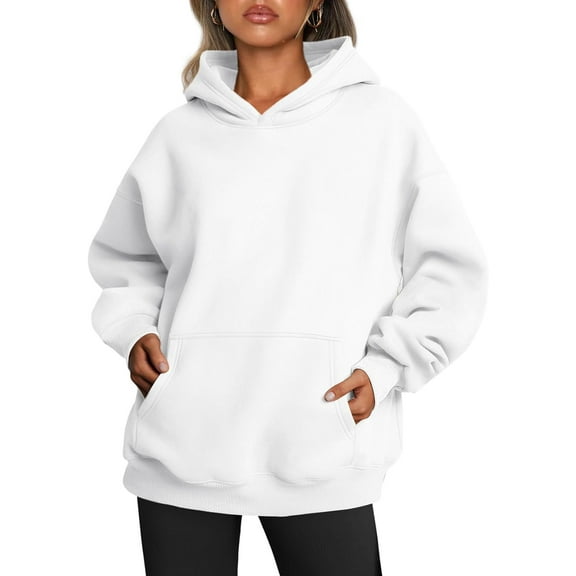 YATELLE Womens Oversized Hoodies Fleece Sweatshirts Long Sleeve Sweaters Pullover Baggy Hoodie