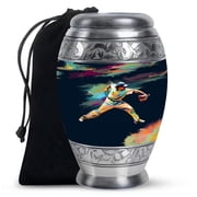 YATHABHISA Cremation Urns for Human Ashes, Burial Baseball Urn for Ash, Memorial Gift for Grandfather, Medium, 6 Inch