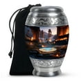 thumbnail image 1 of YATHABHISA Dragonfly Urn for Ashes, Large Urns for Human Ash, Funeral & Burial Cremation for Adult, Memorial Gift for Mother, 10 Inch, 1 of 2