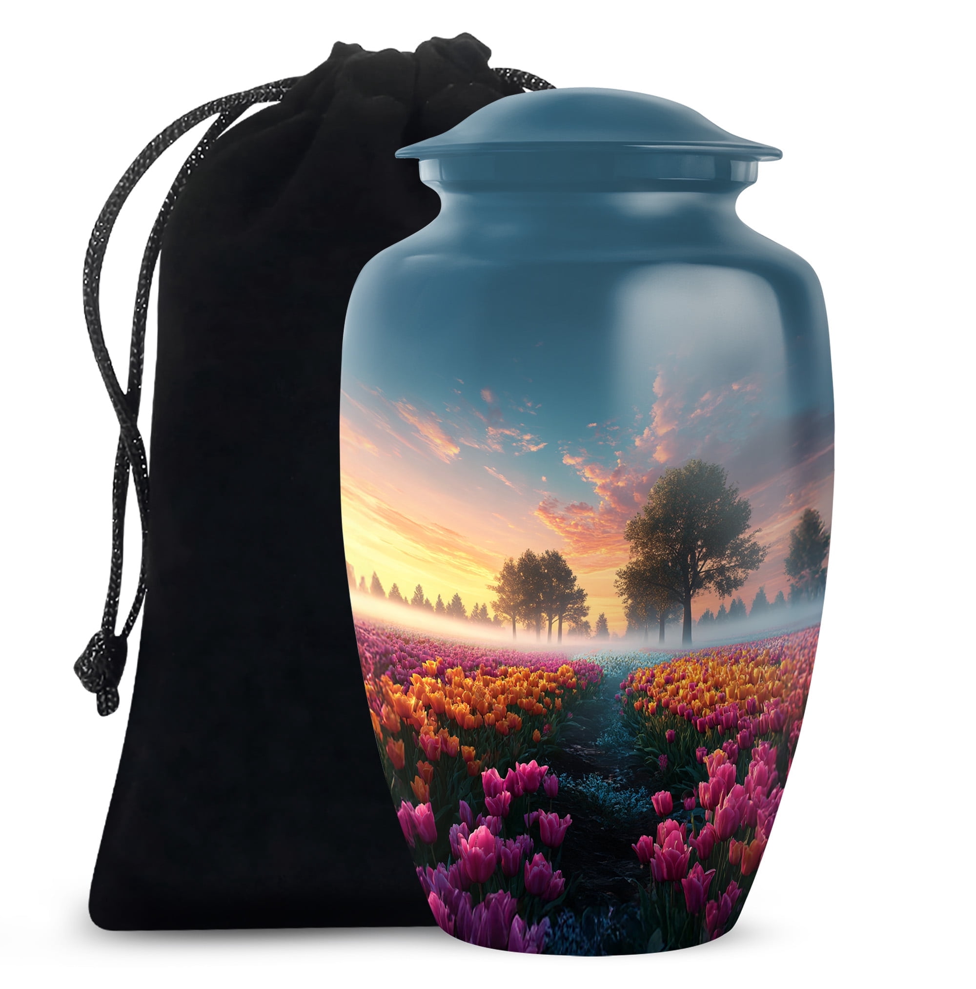 YATHABHISA Garden Tulip Urn for Ashes, Large Urns for Human Ash ...
