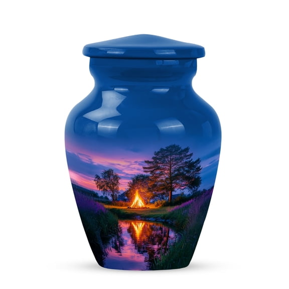 YATHABHISA Keepsake Urns for Ashes, Urn for Human Ash, Campfire Funeral Cremation Urns for Human Ashes, Memorial Gift, 3 Inch
