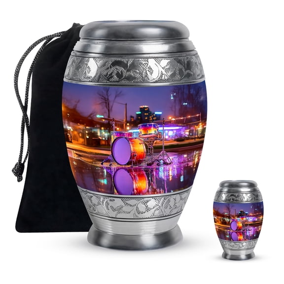 YATHABI Basketball Mini Keepsake Ashes Urn for Father Small Funeral Cremation Container Tiny Human Ash Holder - 3 Inch (Pack Of 2)