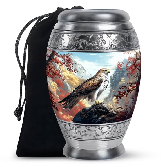 YATHABI Blue Keepsake Urn for Mother Mini Cremation Container Female Tiny Memorial Ash Holder for Mom Small Ashes Keepsake- 3 Inch (Pack Of 4)