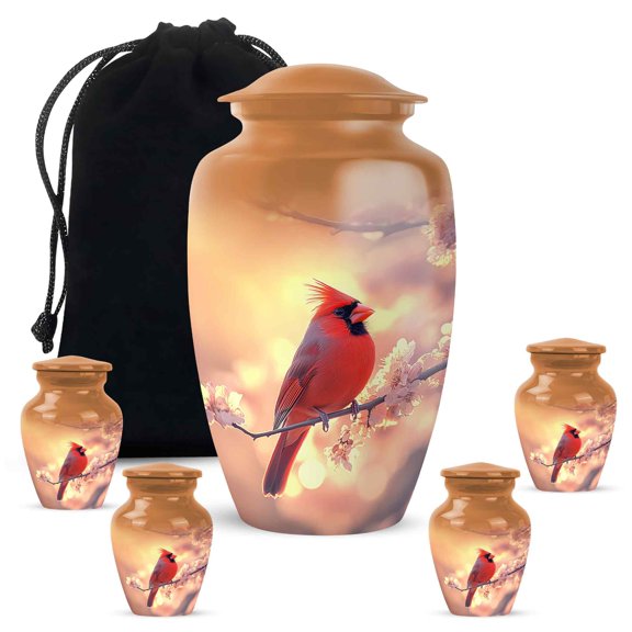 YATHABI Blue Miniature Urn for Human Ashes  Small Cremation Ash Holder  Funeral Memorial Keepsake  Tiny Container for Adult Remains -3 Inch