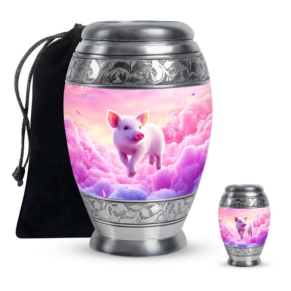 YATHABI Cat Miniature Cremation Urn for Ashes Tiny Ash Holder for Women Keepsake Urn for Mom - 3 Inch