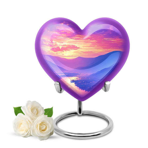 YATHABI Dolphin Memorial Ashes Holder for Adults Small and Large Funeral Urns Cremation Container for Male and Female Ashes - 1 Large, 1 Small