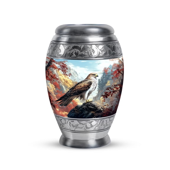 YATHABI Urn for Ashes Adult Male Eagle - Small Urns for Human Ashes Keepsake - Mini Urn for Funeral - Memorial Cremation Urns for Men - 3 Inch