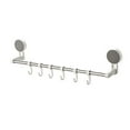 thumbnail image 1 of YATLTE Bathroom Towel Bars, Non-Marking Storage Rack with Hooks, Brushed Nickel 20 Inch Towel Racks for Bathroom, Heavy Duty Wall Mounted Towel Holder, 1 of 6