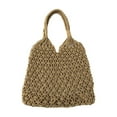 thumbnail image 1 of YATLTE Beach Bag, Travel Beach Fishing Net Handbag, Woven Shoulder Bag, Cotton Rope Macrame Bag Mesh Beach Bag Crochet Knit Purse for Women, 1 of 7