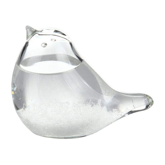 YATLTE Bird Shape Weather Predictor - Storm Glass Weather Forecast Bottle - Snow Globes Barometer - Decorative Weather Predictor - Home and Office Decor - Unique Gift Idea