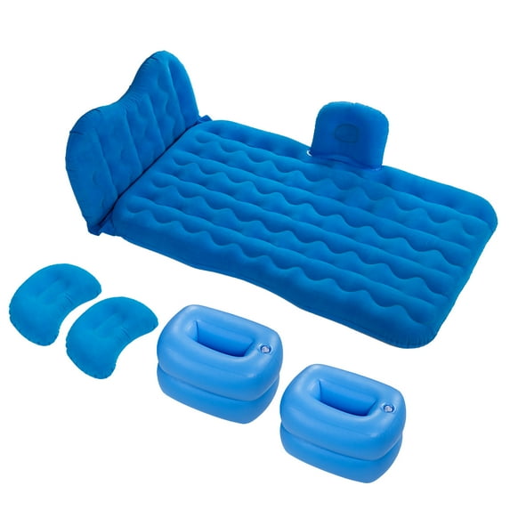 YATLTE Car Air Mattress, Inflatable SUV Truck Air Mattress Back Seat Camping Bed Thickened Car Sleeping Pad for Travel, Electric Pump Dedicated Mobile Cushion Inflatable Bed